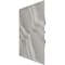 Ekena Millwork 19 5/8in. W x 19 5/8in. H Rogue EnduraWall Decorative 3D Wall Panel Covers 2.67 Sq. Ft. WP20X20RGFSM - alternate 5